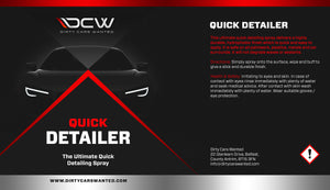 Dirty Cars Wanted Quick Detailer