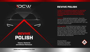 Dirty Cars Wanted Revive Polish