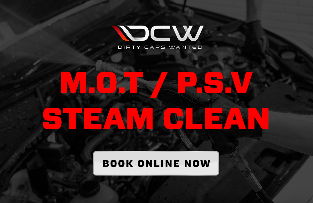 M.O.T / P.S.V STEAM CLEAN